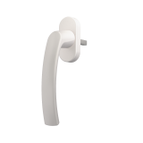 Fenstergriff in Weiss RAL 9016 Stiftlänge 35 mm